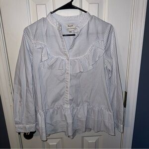 Madewell x Karen Walker Striped Blouse